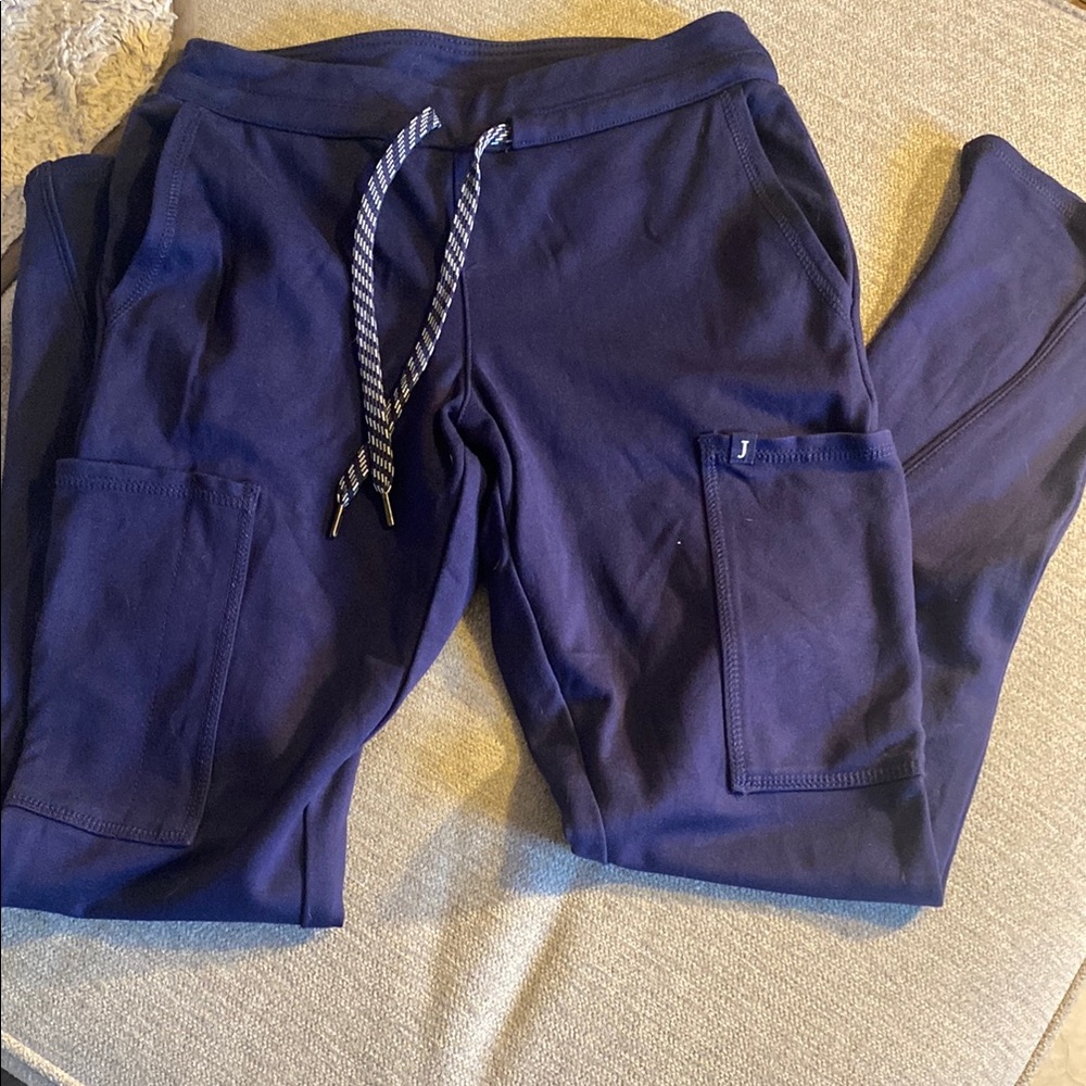 Navy scrub pants